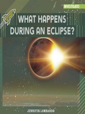 cover image of What Happens During an Eclipse?
